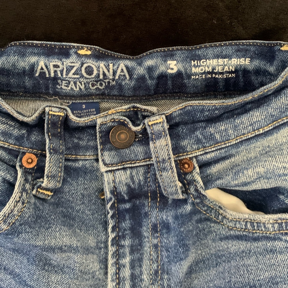 Jc Pennys Arizona high rise mom jeans
